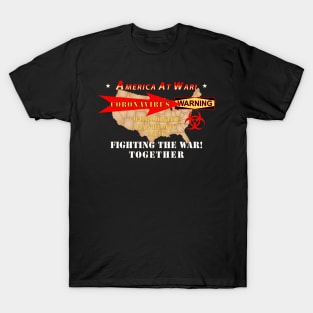 America At War - CoronaVirus T-Shirt